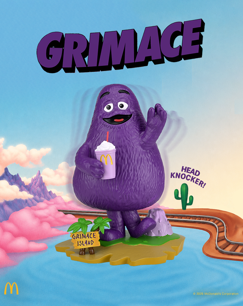 McDonald's Grimace Head Knocker Gallery Image 3