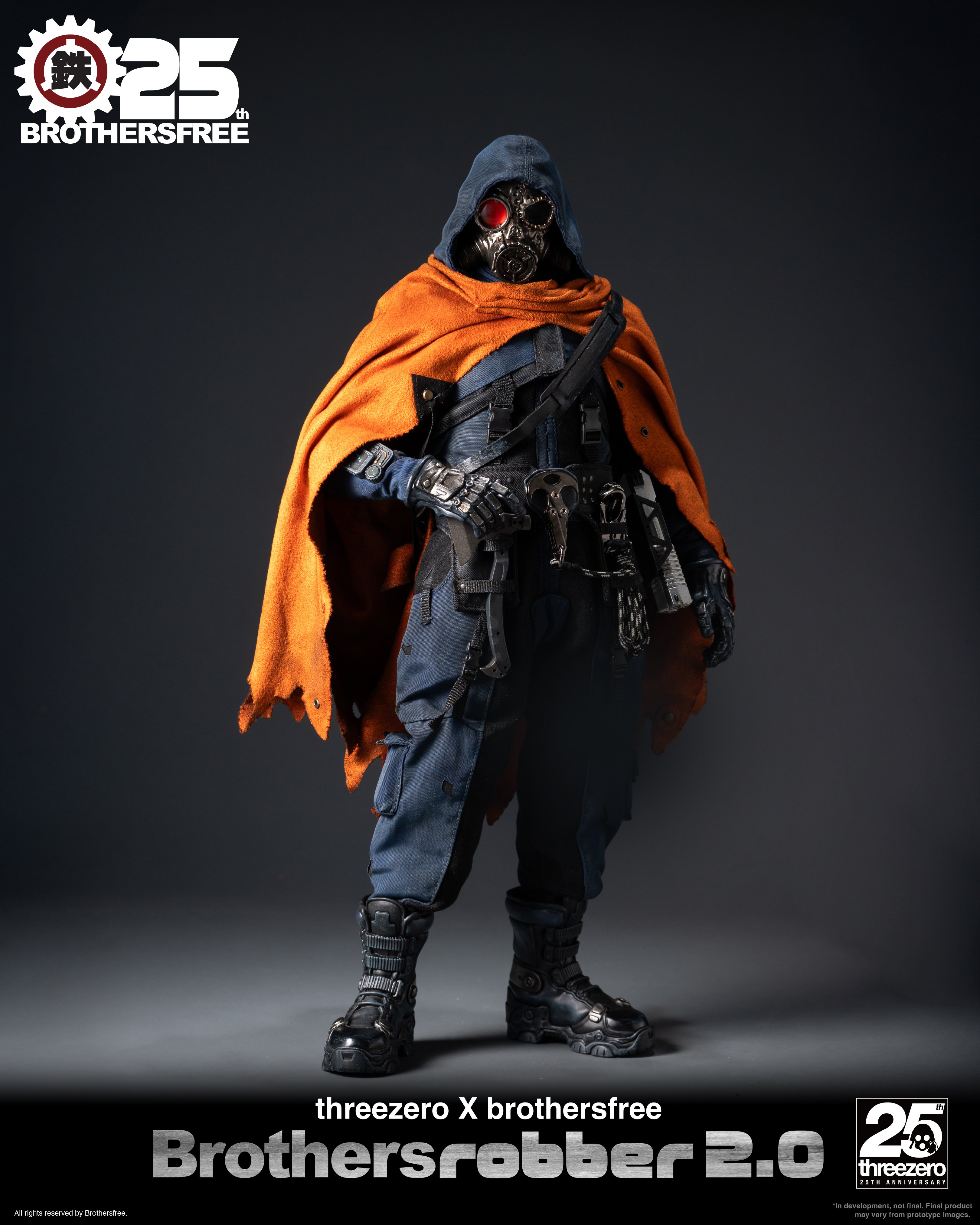 Brothersfree SiXTH Brothersrobber 2.0 (Brothersfree 25th Anniversary Ver.) 1/6 Scale Action Figure Gallery Image 11