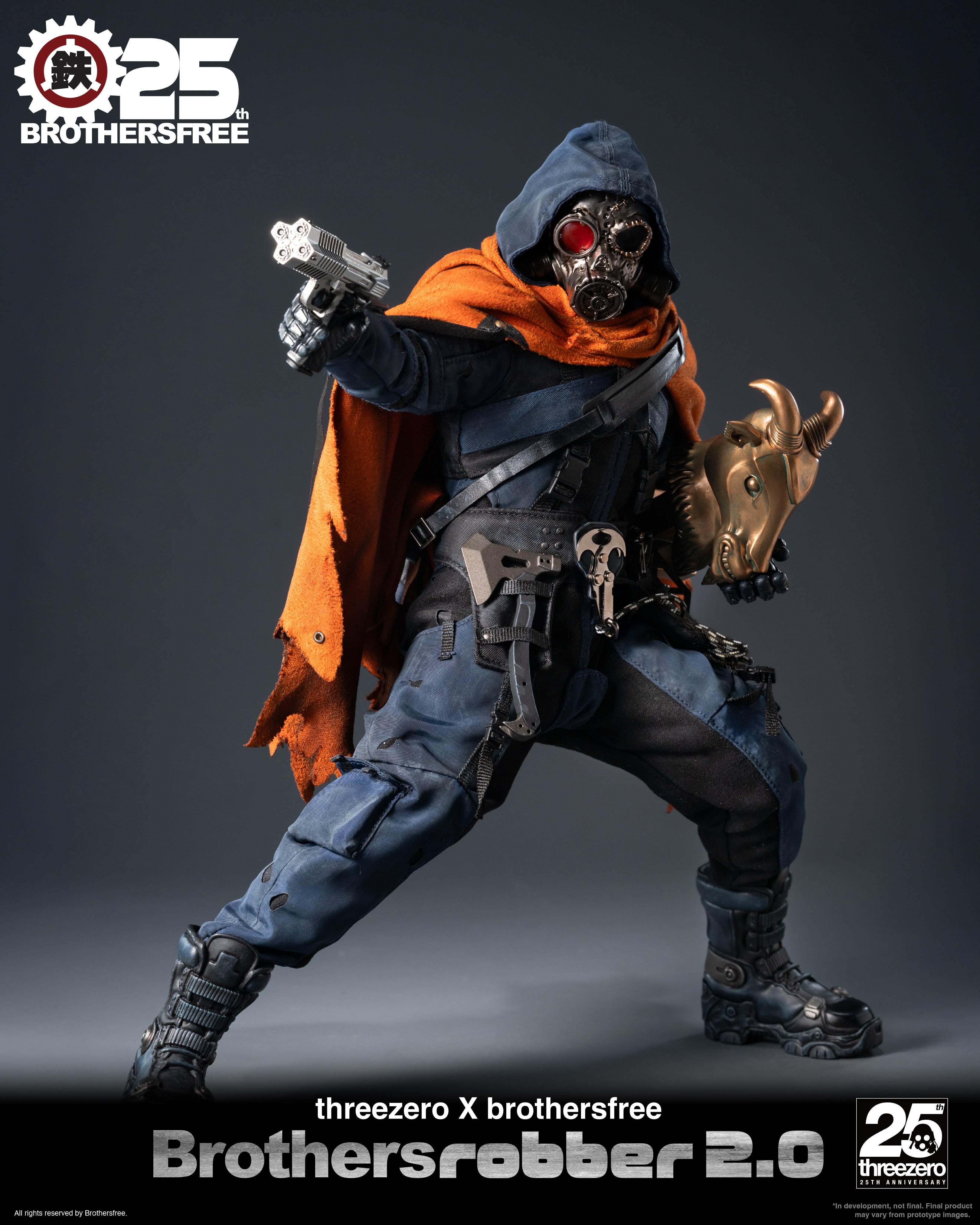 Brothersfree SiXTH Brothersrobber 2.0 (Brothersfree 25th Anniversary Ver.) 1/6 Scale Action Figure Gallery Image 12
