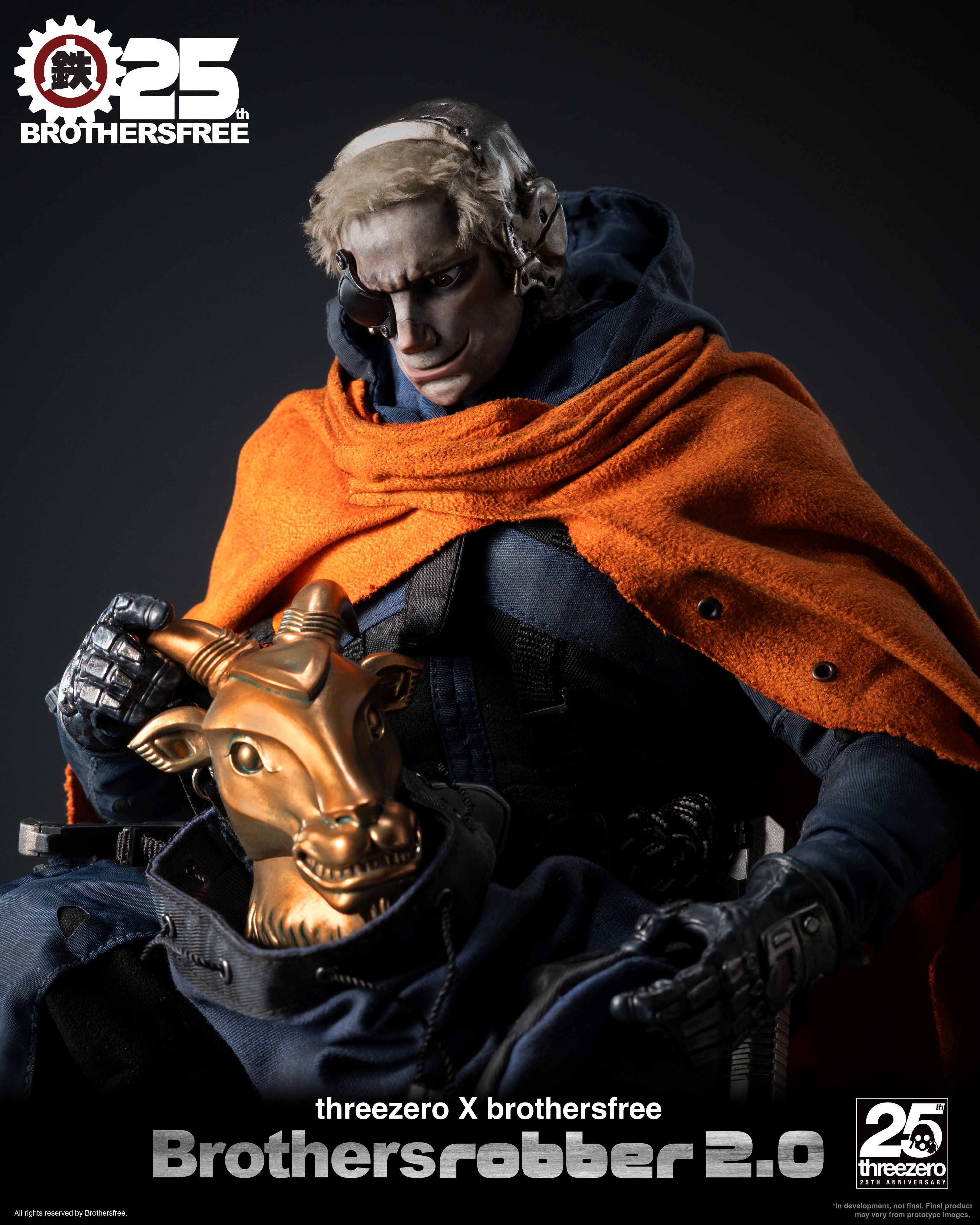 Brothersfree SiXTH Brothersrobber 2.0 (Brothersfree 25th Anniversary Ver.) 1/6 Scale Action Figure Gallery Image 8