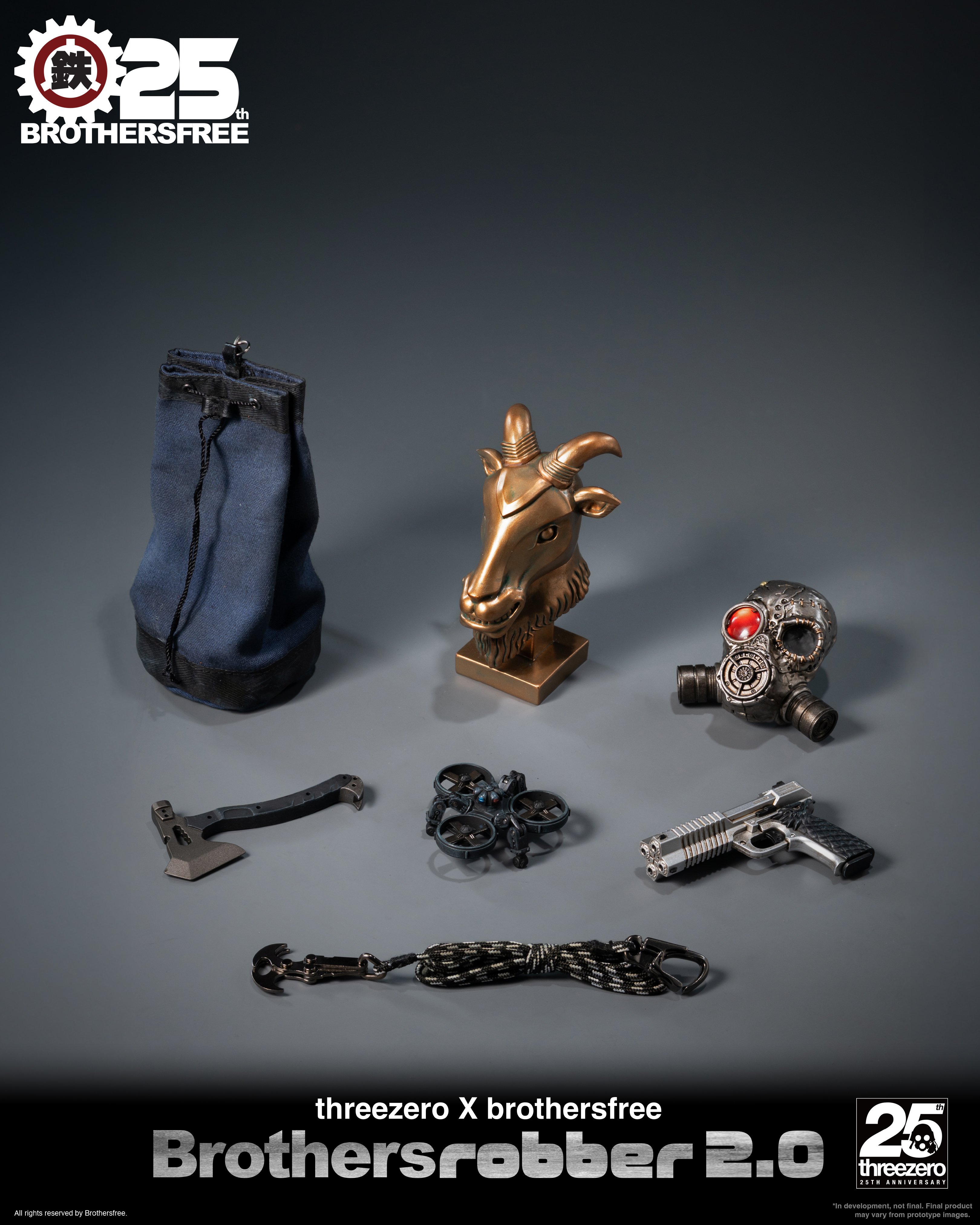 Brothersfree SiXTH Brothersrobber 2.0 (Brothersfree 25th Anniversary Ver.) 1/6 Scale Action Figure Gallery Image 18
