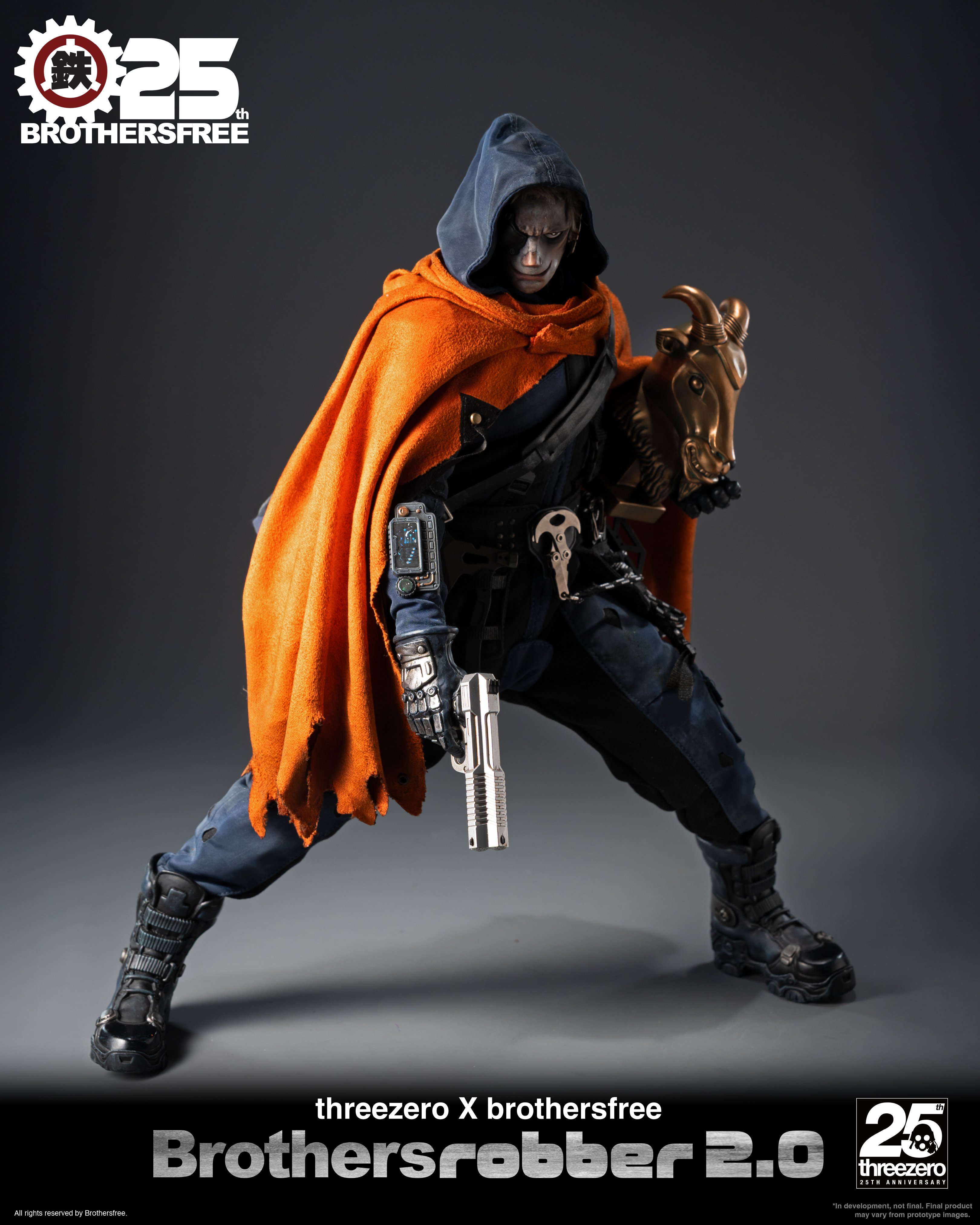 Brothersfree SiXTH Brothersrobber 2.0 (Brothersfree 25th Anniversary Ver.) 1/6 Scale Action Figure Gallery Image 3