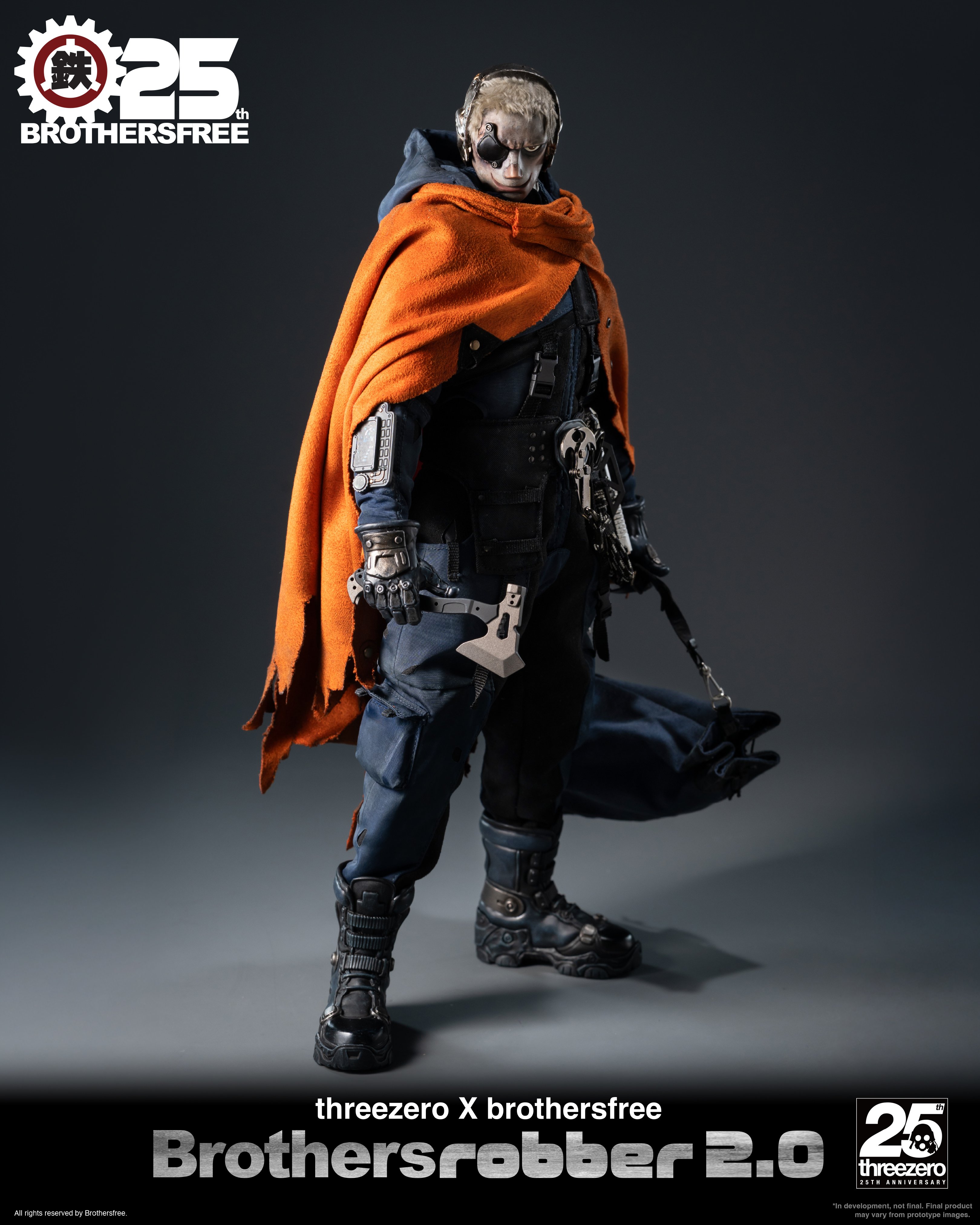 Brothersfree SiXTH Brothersrobber 2.0 (Brothersfree 25th Anniversary Ver.) 1/6 Scale Action Figure Gallery Image 6