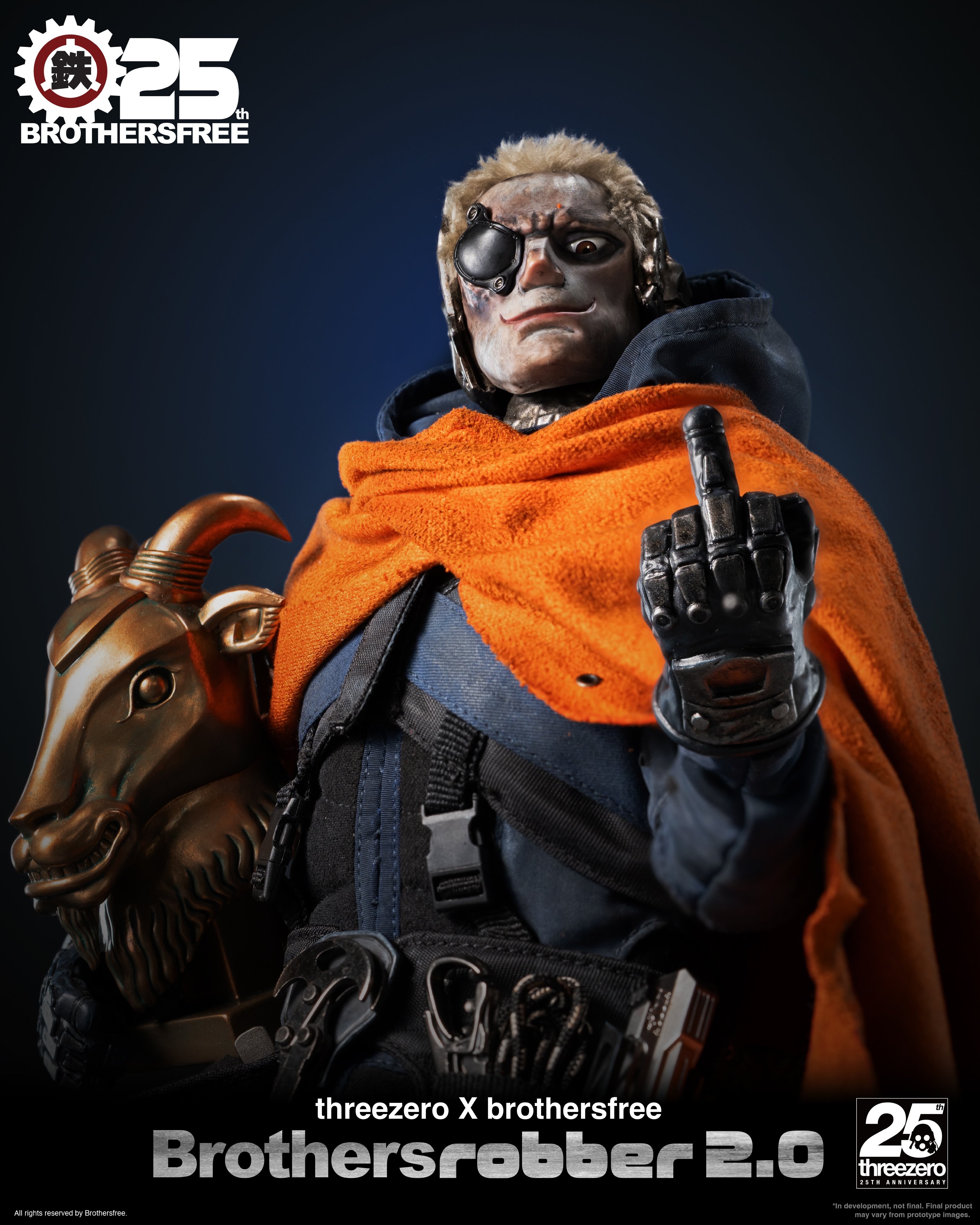 Brothersfree SiXTH Brothersrobber 2.0 (Brothersfree 25th Anniversary Ver.) 1/6 Scale Action Figure Gallery Image 10