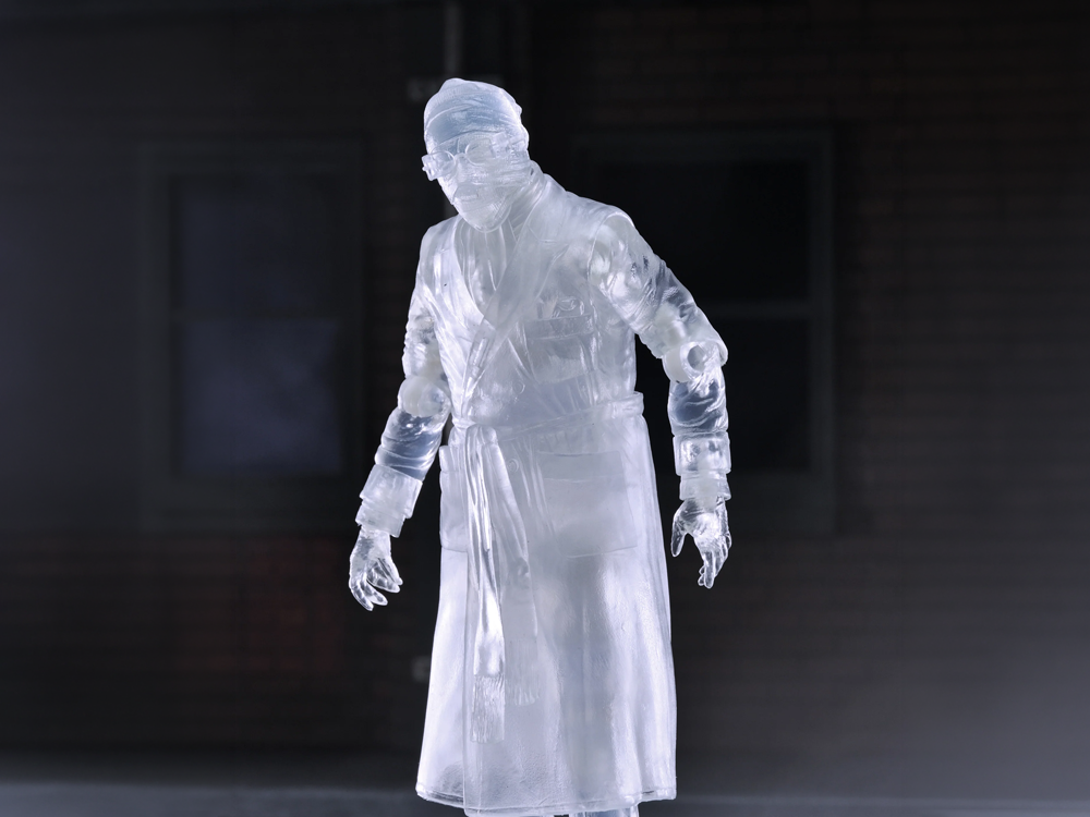 Universal Monsters Ultimate The Invisible Man (Translucent) Action Figure Gallery Image 1