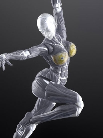 Human Muscle Model (Grey) 1/12 Scale Action Figure Gallery Image 2