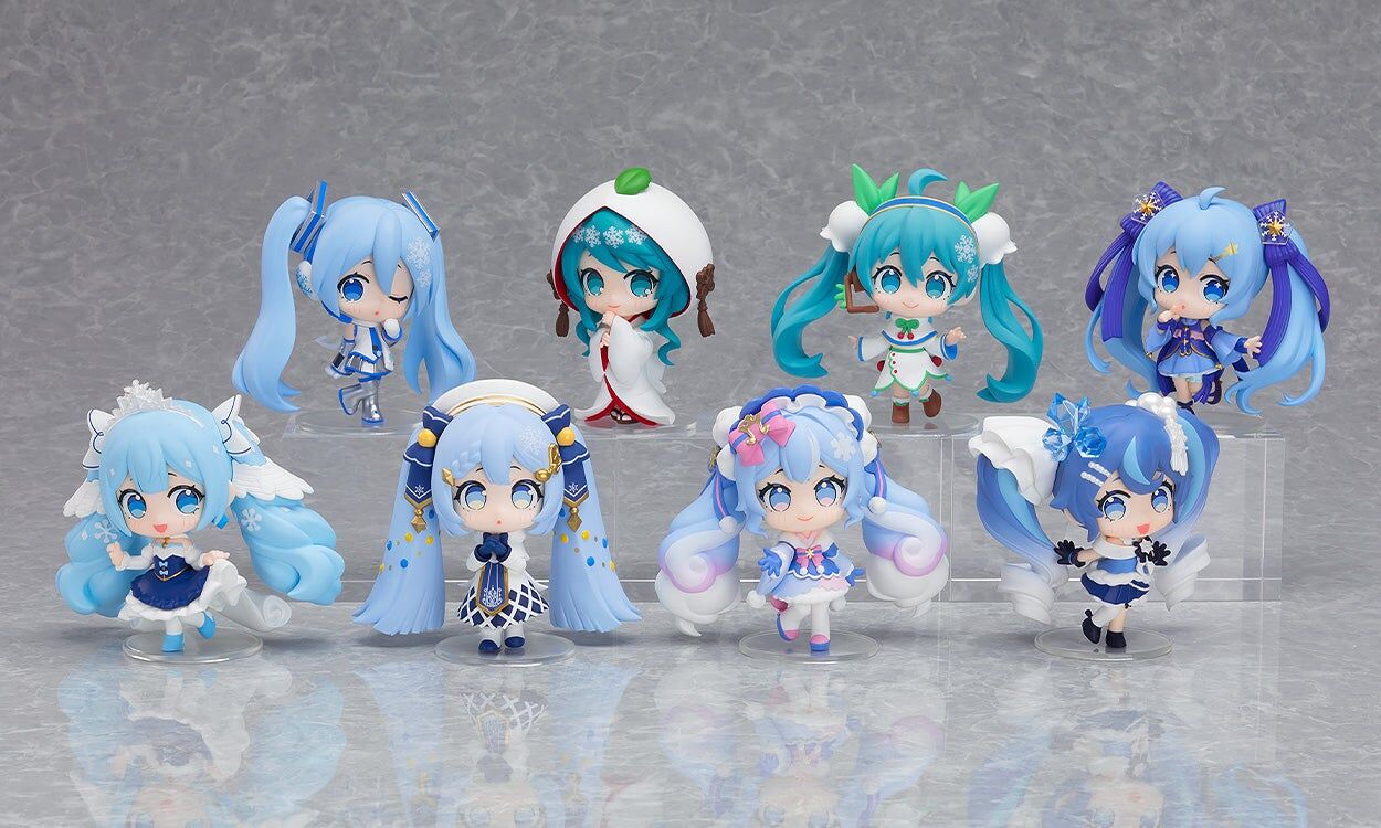 Vocaloid Hatsune Miku Blind Box Series: Snow Miku All Stars Figure Collection Vol.2 Boxed Set of 8 Figures Gallery Image 3