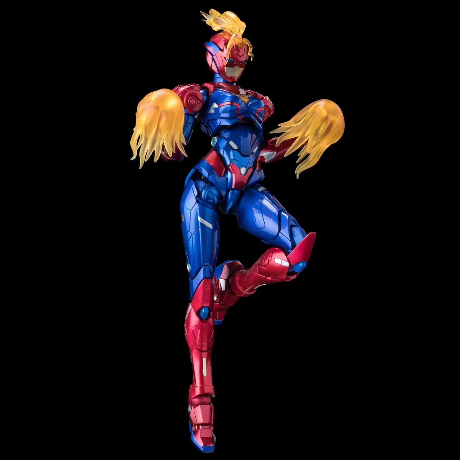 Marvel Fighting Armor Captain Marvel Action Figure Gallery Image 3