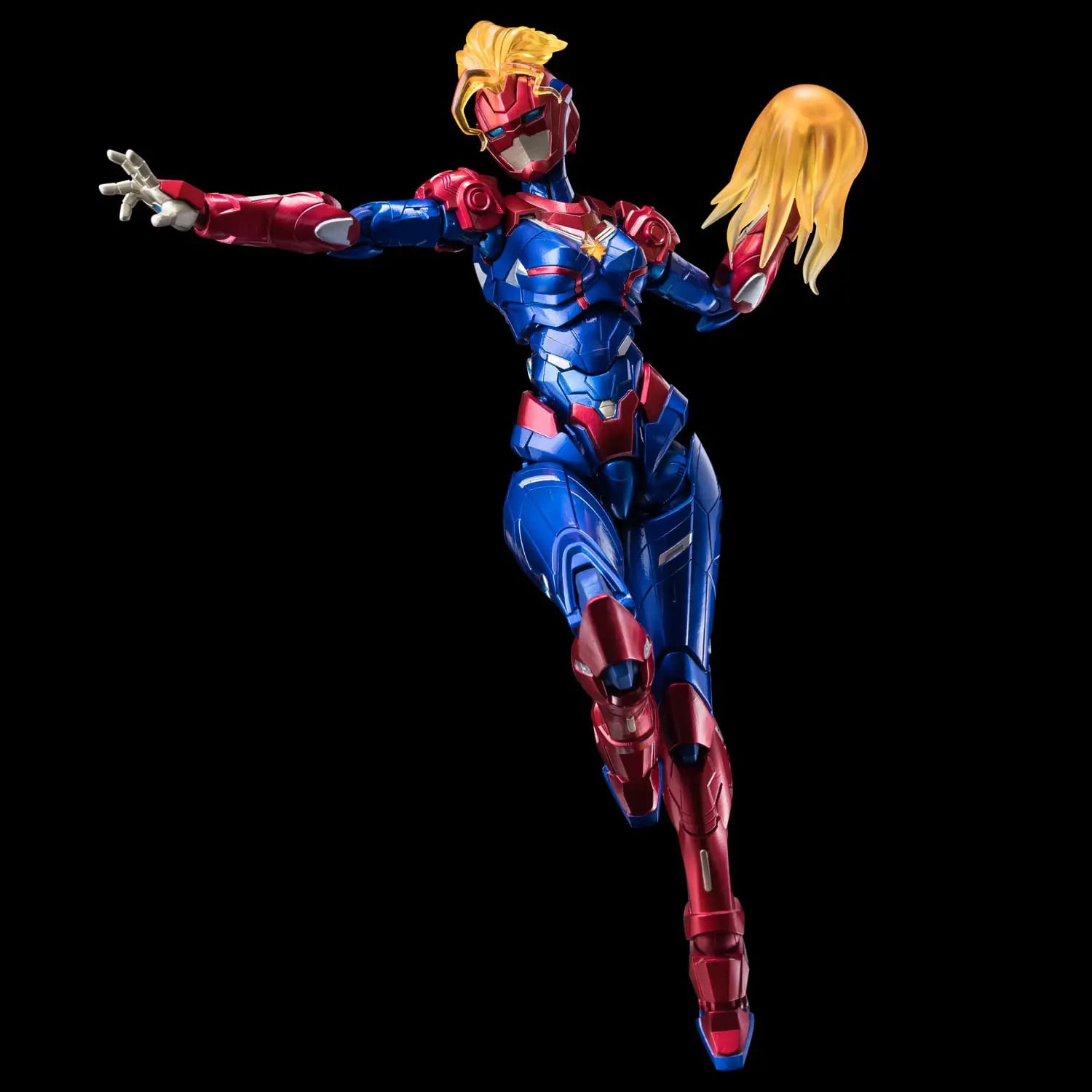 Marvel Fighting Armor Captain Marvel Action Figure Gallery Image 4