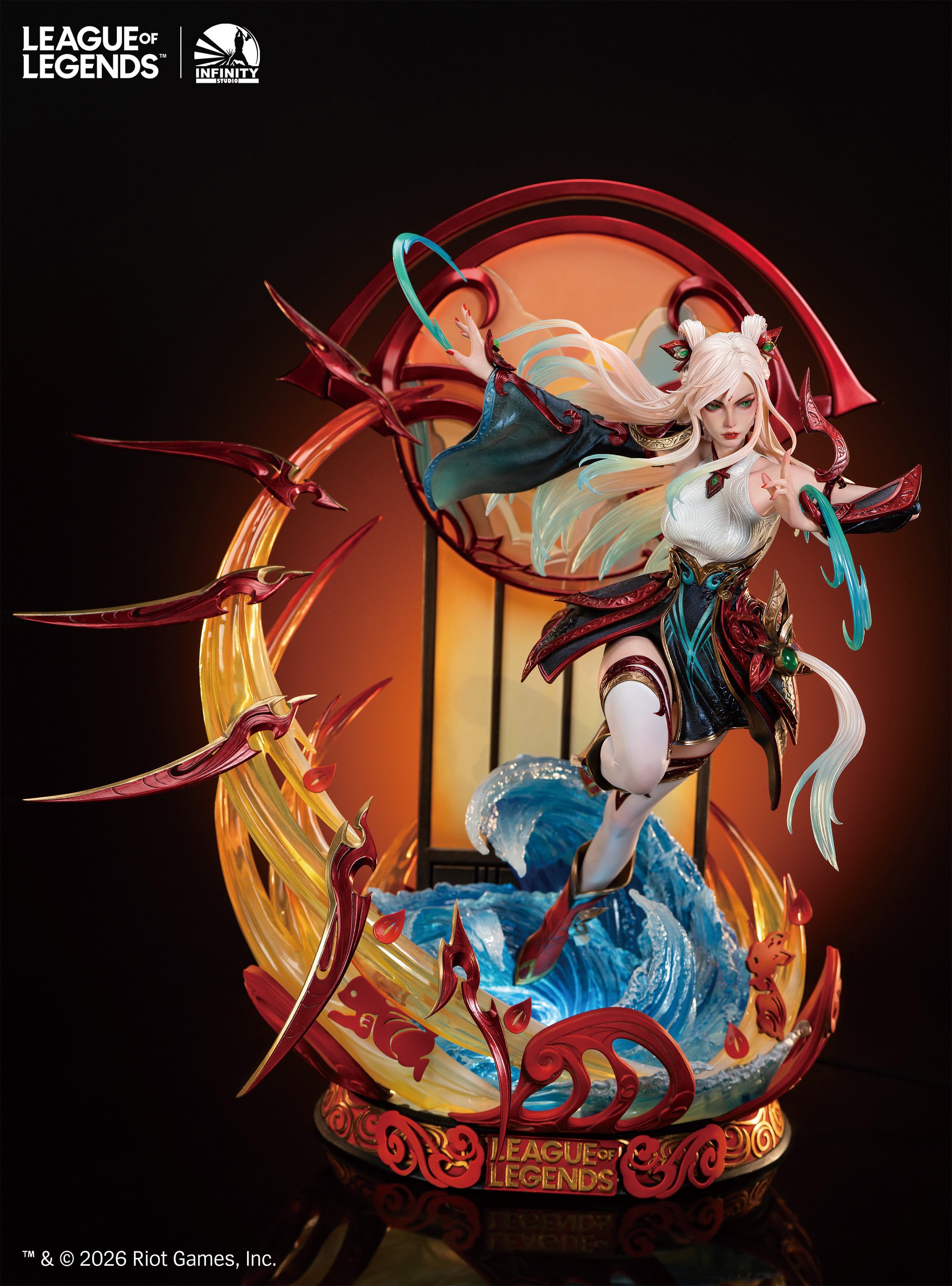 League of Legends Irelia (Mythmaker Ver.) 1/4 Scale Limited Edition Statue Gallery Image 5