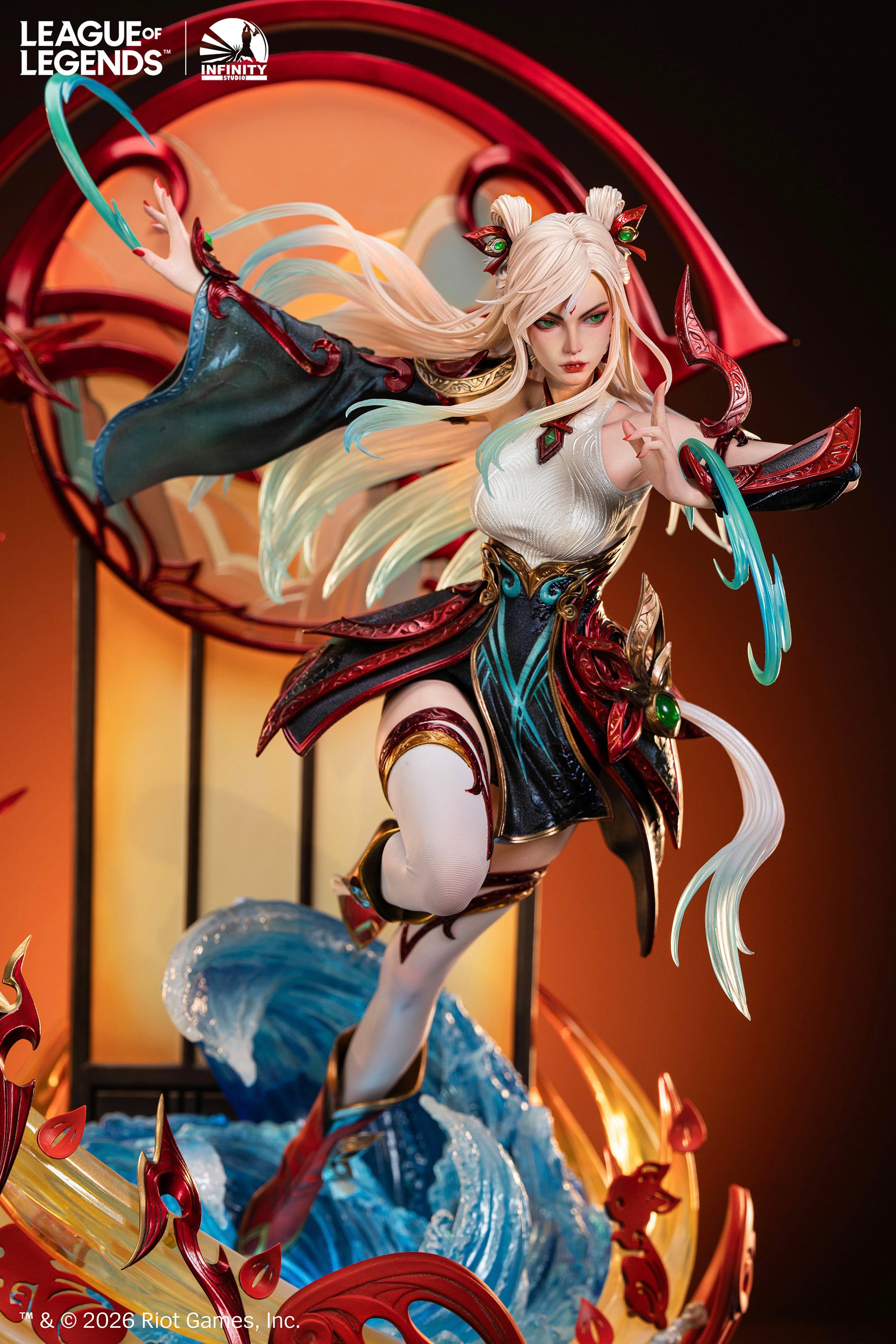 League of Legends Irelia (Mythmaker Ver.) 1/4 Scale Limited Edition Statue Gallery Image 6