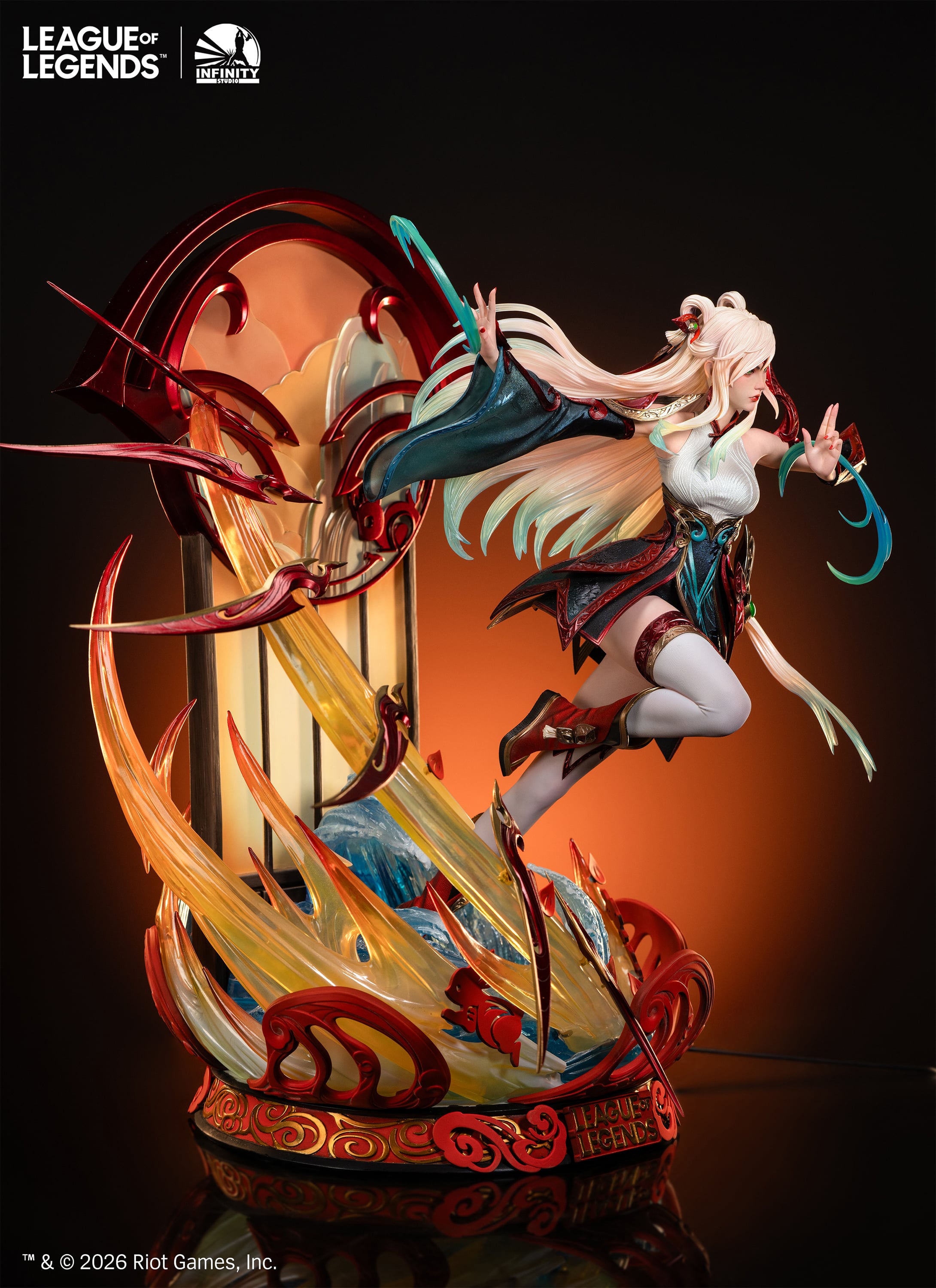 League of Legends Irelia (Mythmaker Ver.) 1/4 Scale Limited Edition Statue Gallery Image 4