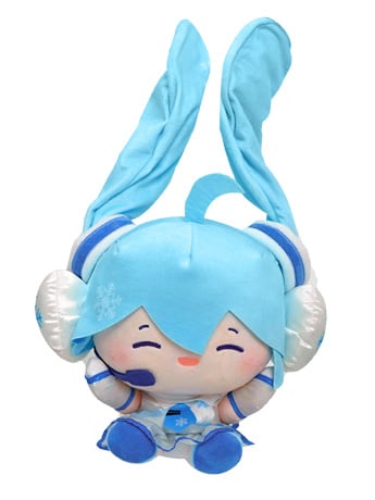 Image of Vocaloid Snow Hatsune Miku (Overjoyed) Large Plush