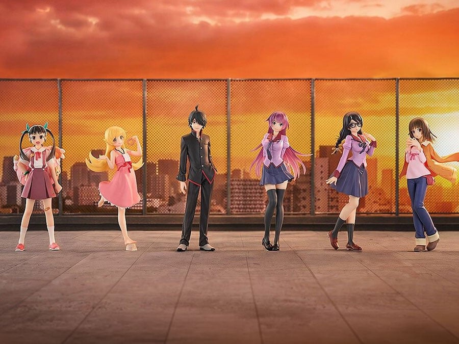 Monogatari CHILLfigg Bakemonogatari Boxed Set of 6 Figures Gallery Image 1