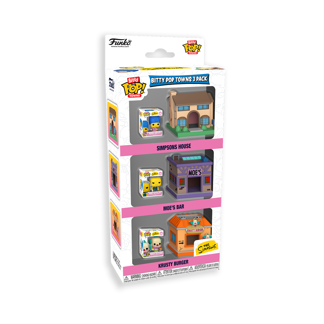 The Simpsons Bitty Pop! Towns Springfield Three-Pack Gallery Image 10