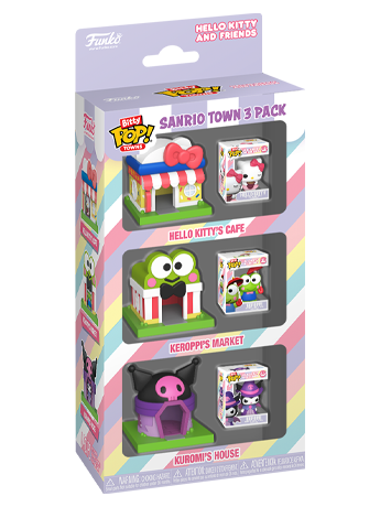 Sanrio Bitty Pop! Towns Sanrio Town Three-Pack Gallery Image 2