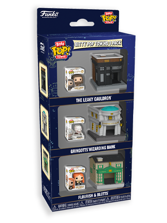 Harry Potter Bitty Pop! Towns Diagon Alley Three-Pack Gallery Image 2