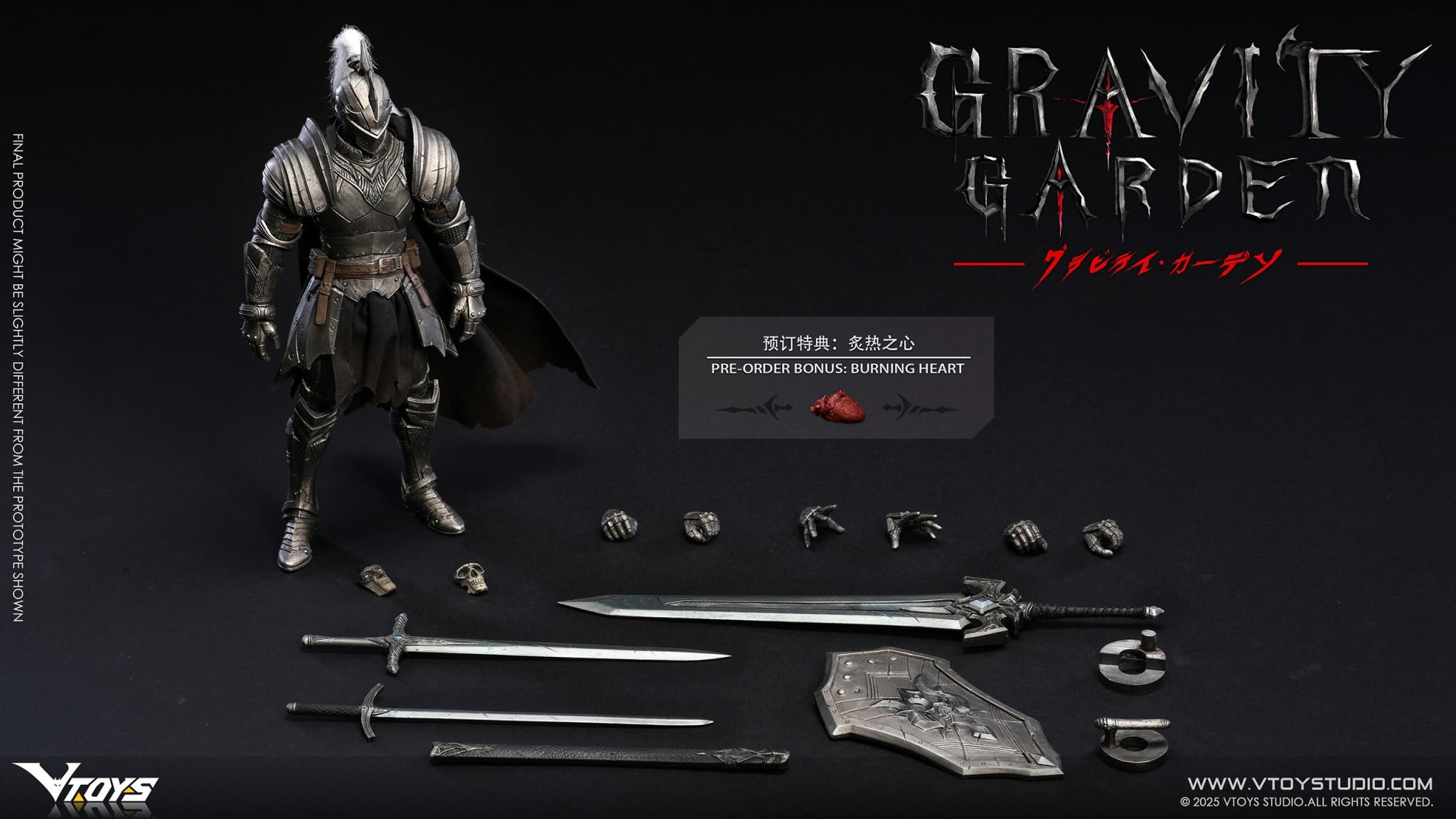 Gravity Garden Silvermoon Knight 1/12 Scale Action Figure (With Bonus) Gallery Image 11