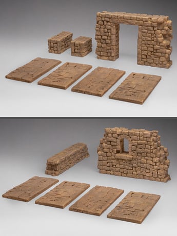 The Lost City (Sand Ver.) A01 & A03 Diorama Base Set Gallery Image 2