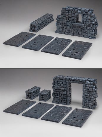 The Lost City (Original Colorway Ver.) B01 & B03 Diorama Base Set Gallery Image 2