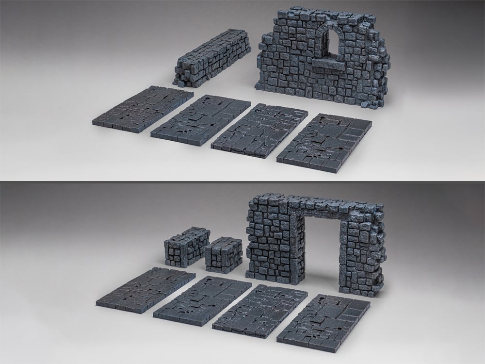 The Lost City (Original Colorway Ver.) B01 & B03 Diorama Base Set Gallery Image 1