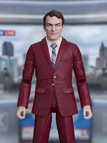 NPC (Non-Playable Characters) News Anchor (Late Night) 1/12 Scale Action Figure