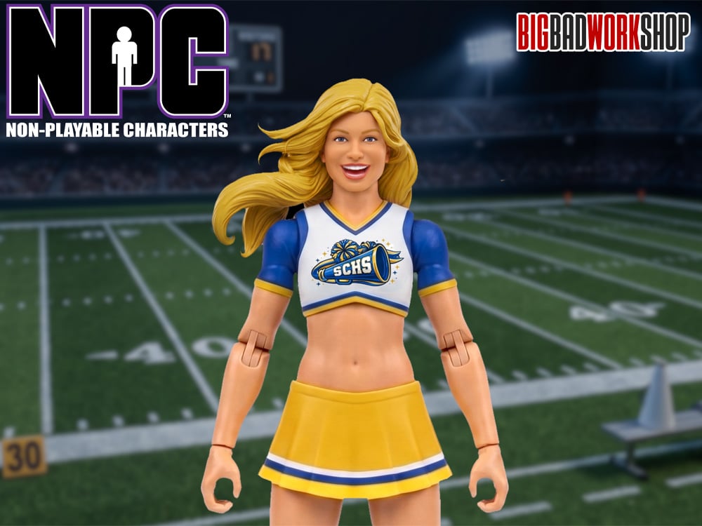NPC (Non-Playable Characters) SCHS Cheerleader Team Captain 1/12 Scale Action Figure Gallery Image 3