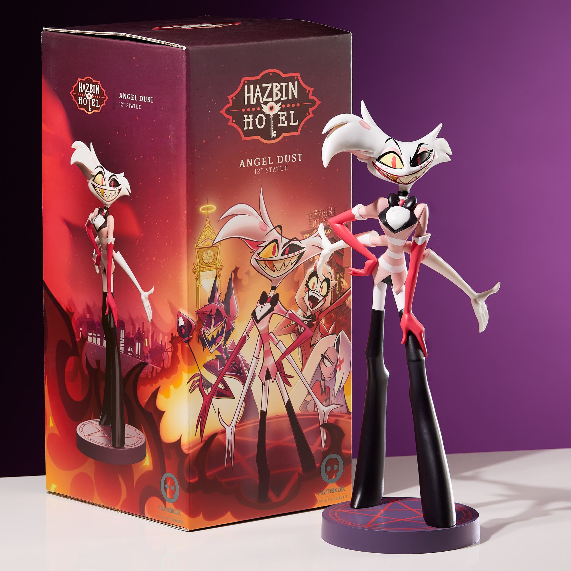 Hazbin Hotel Angel Dust Statue Gallery Image 12