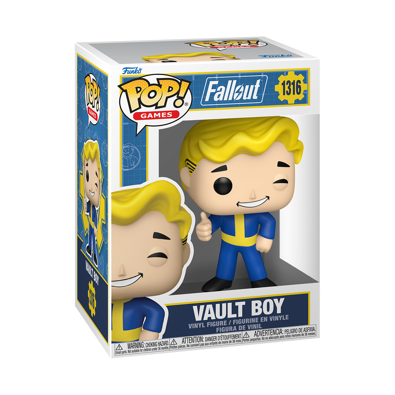 Fallout Pop! Games #1316 Vault Boy Gallery Image 3