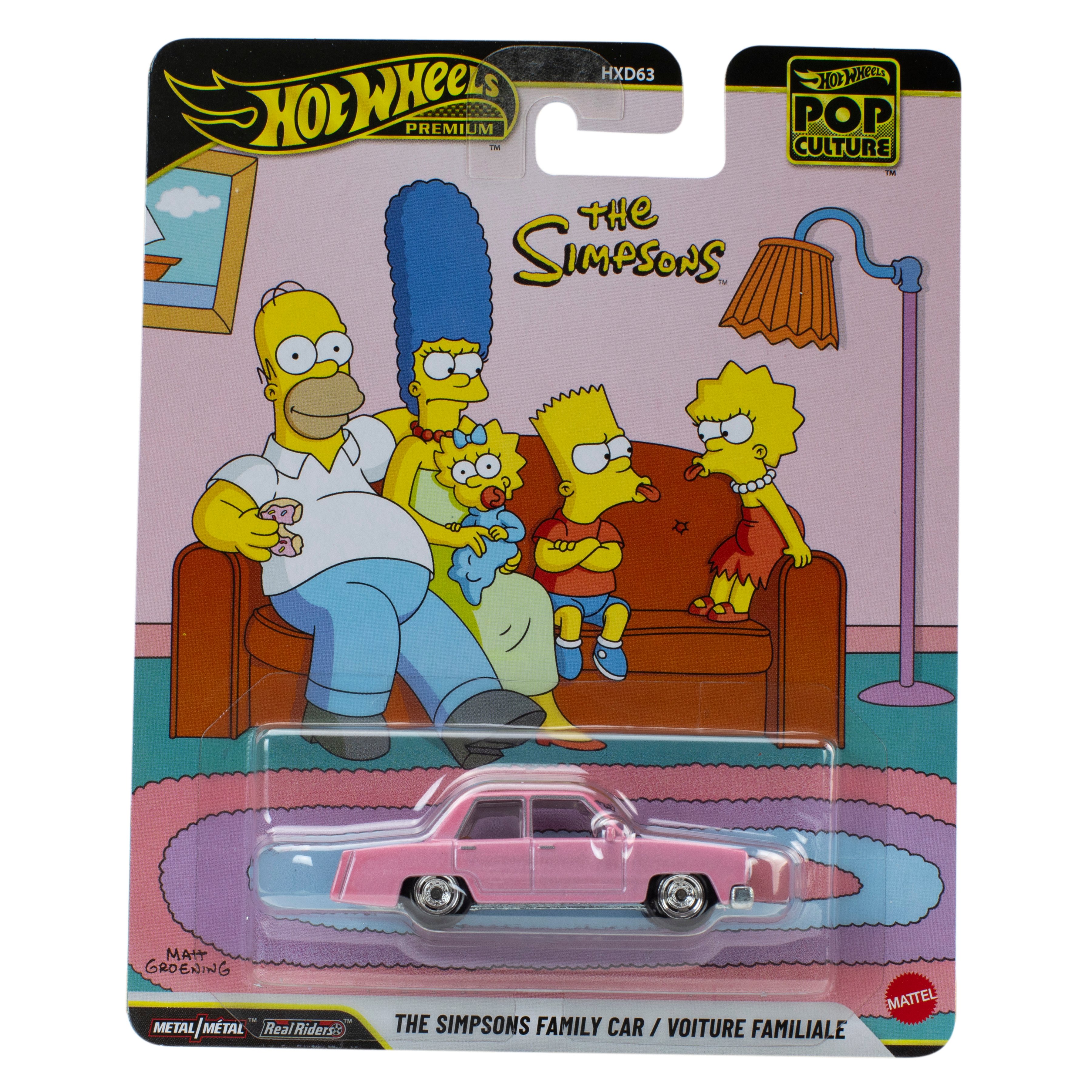 The Simpsons Hot Wheels Pop Culture Premium The Simpsons Family Car Gallery Image 8