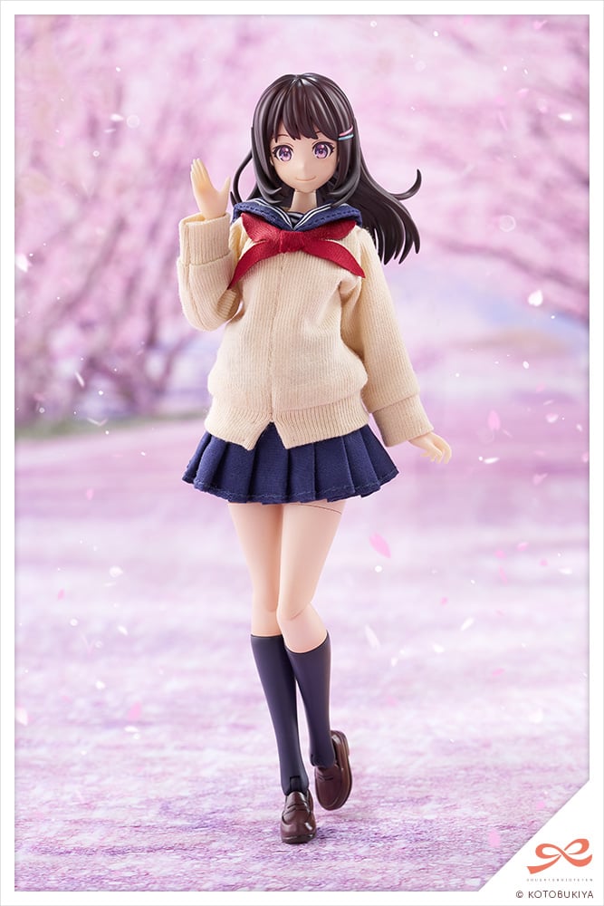 Sousai Shoujo Teien KiruPla Madoka Yuki (Touou High School Winter Clothes 1/10 Scale Model Kit Gallery Image 3