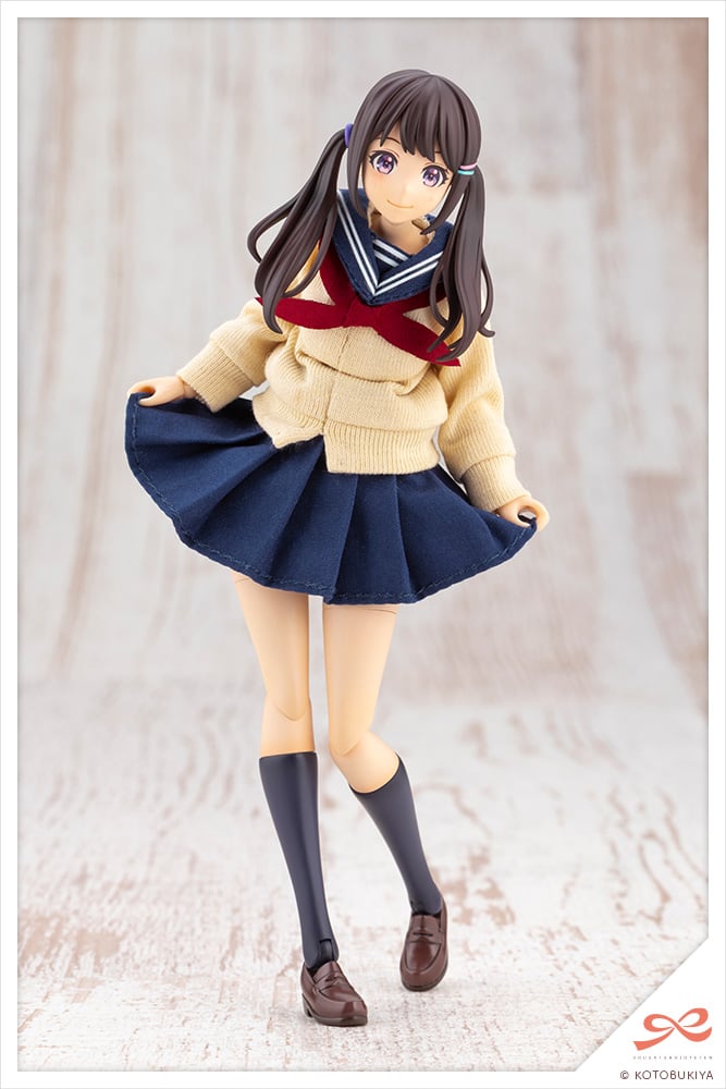 Sousai Shoujo Teien KiruPla Madoka Yuki (Touou High School Winter Clothes 1/10 Scale Model Kit Gallery Image 17
