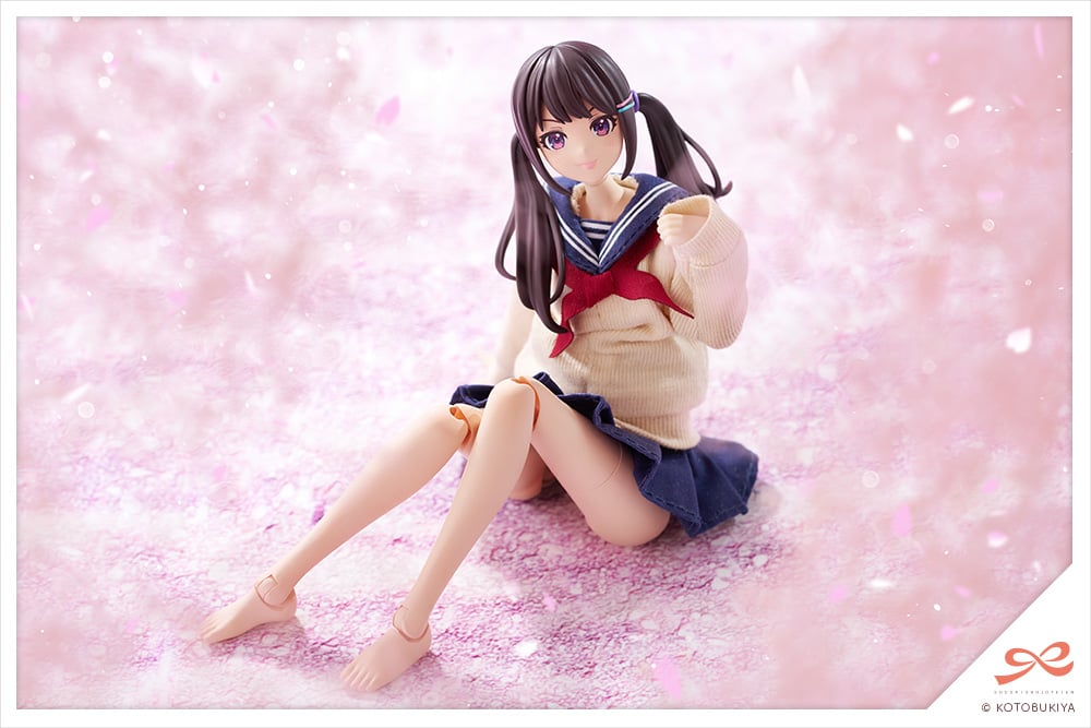 Sousai Shoujo Teien KiruPla Madoka Yuki (Touou High School Winter Clothes 1/10 Scale Model Kit Gallery Image 8