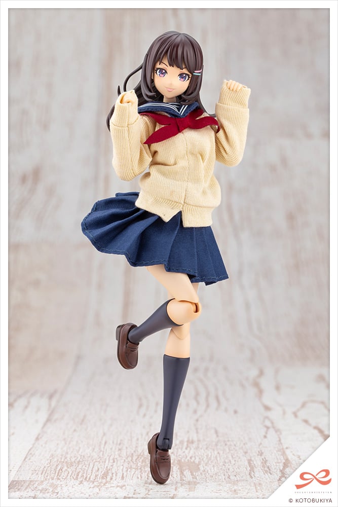 Sousai Shoujo Teien KiruPla Madoka Yuki (Touou High School Winter Clothes 1/10 Scale Model Kit Gallery Image 15