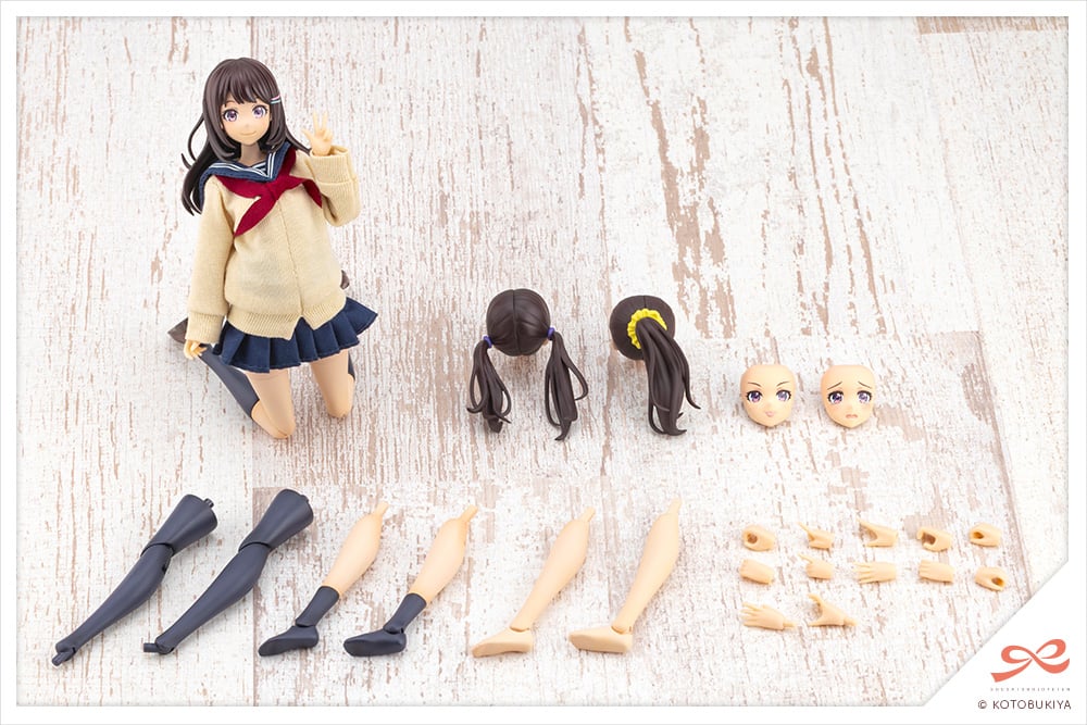 Sousai Shoujo Teien KiruPla Madoka Yuki (Touou High School Winter Clothes 1/10 Scale Model Kit Gallery Image 22
