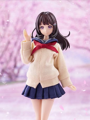 Image of Sousai Shoujo Teien KiruPla Madoka Yuki (Touou High School Winter Clothes 1/10 Scale Model Kit