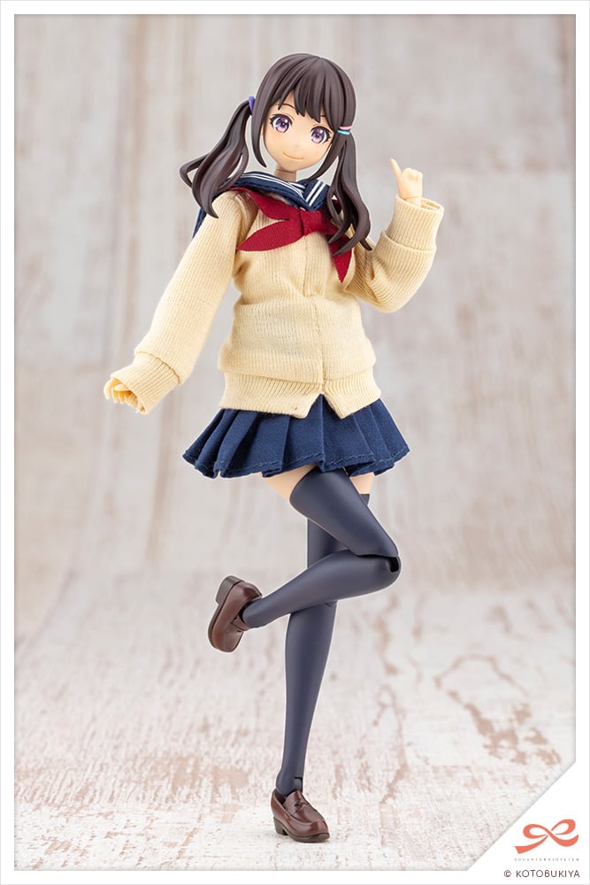 Sousai Shoujo Teien KiruPla Madoka Yuki (Touou High School Winter Clothes 1/10 Scale Model Kit Gallery Image 16