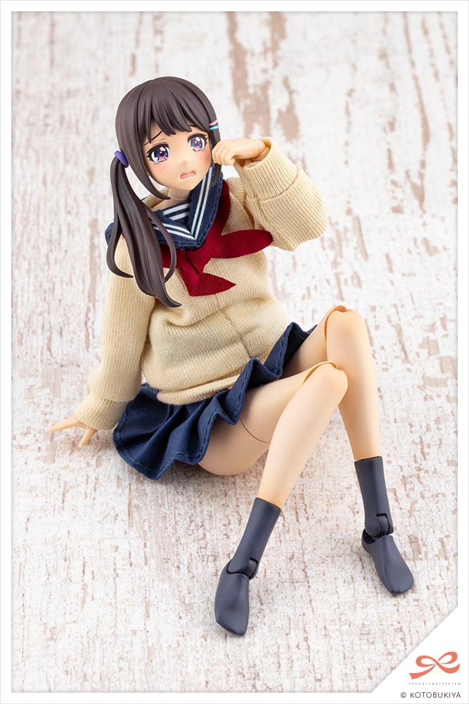 Sousai Shoujo Teien KiruPla Madoka Yuki (Touou High School Winter Clothes 1/10 Scale Model Kit Gallery Image 13