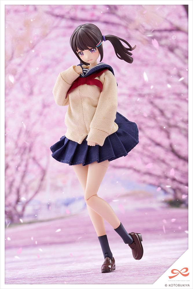 Sousai Shoujo Teien KiruPla Madoka Yuki (Touou High School Winter Clothes 1/10 Scale Model Kit Gallery Image 5