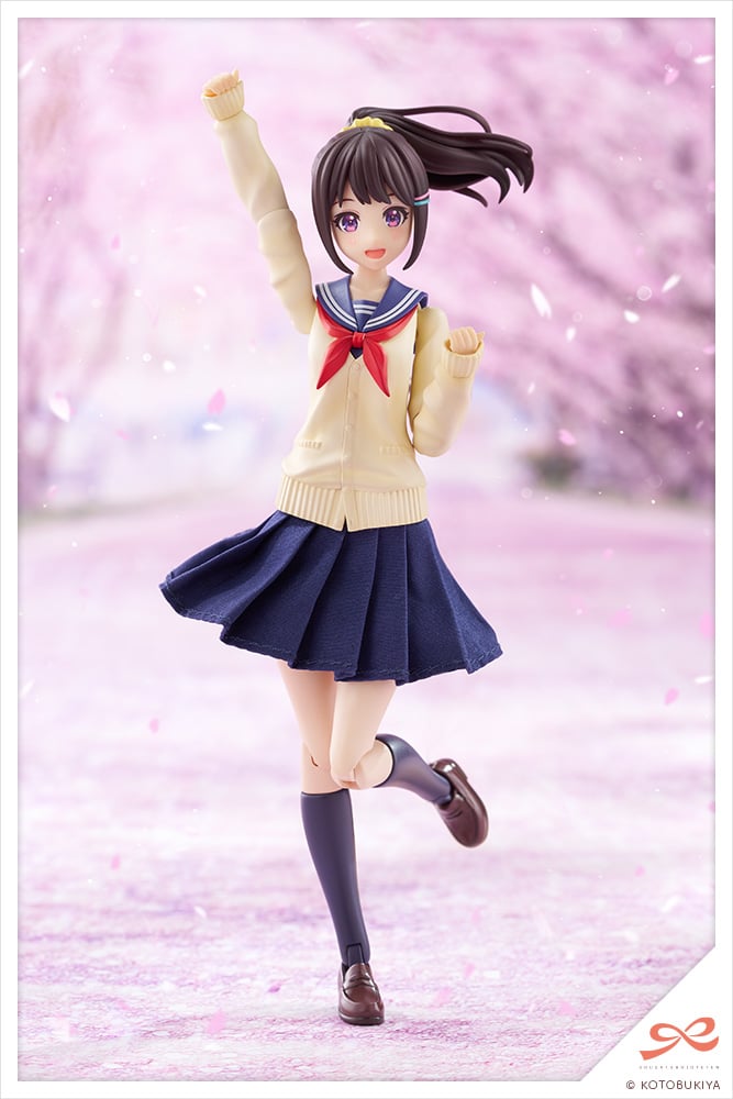 Sousai Shoujo Teien KiruPla Madoka Yuki (Touou High School Winter Clothes 1/10 Scale Model Kit Gallery Image 6
