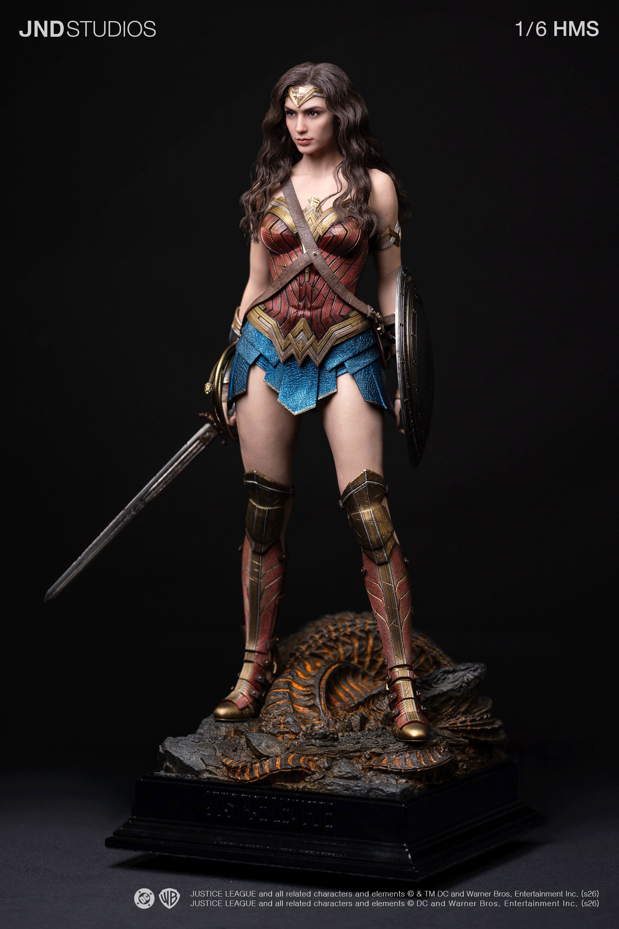 Justice League Hyperreal Wonder Woman 1/6 Scale Statue Gallery Image 7