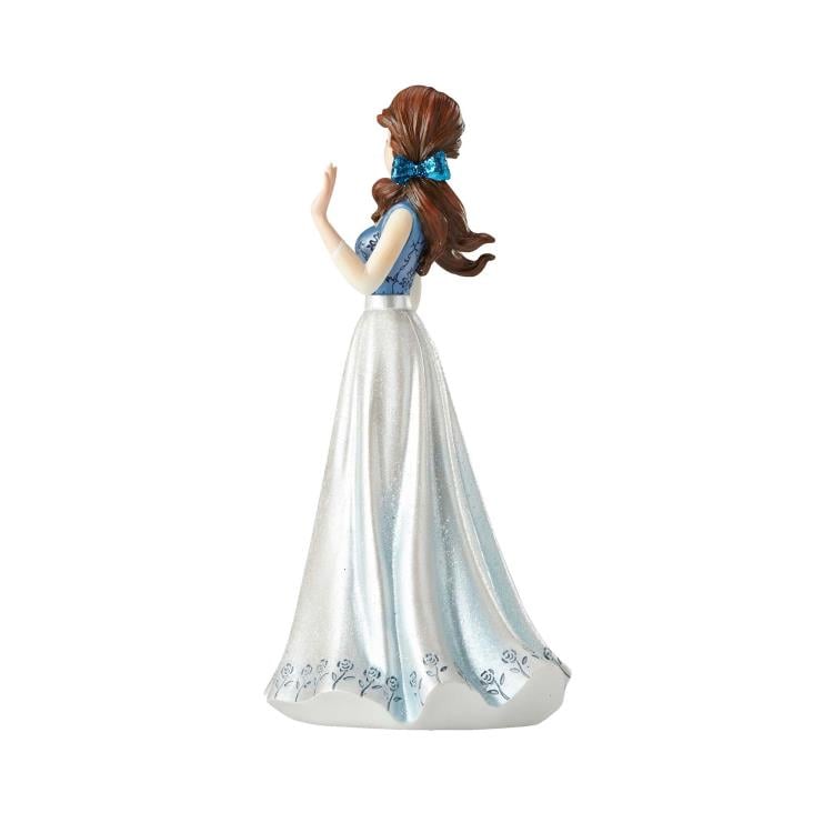 Beauty & the Beast Disney Showcase Couture De Force Belle In Blue Dress Figurine Gallery Image 6