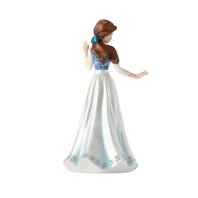 Beauty & the Beast Disney Showcase Couture De Force Belle In Blue Dress Figurine Gallery Image 5