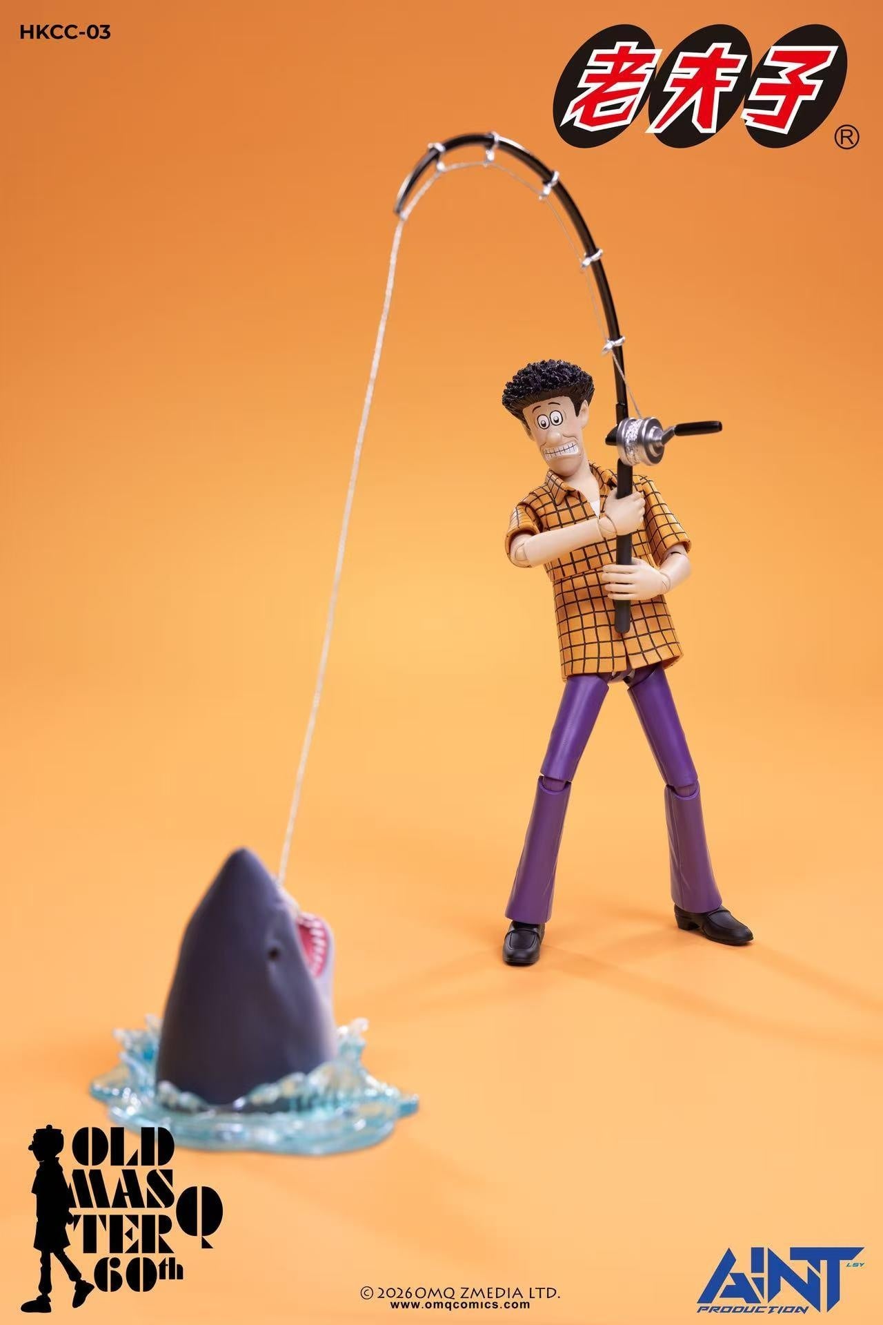 Old Master Q 60th Anniversary Mr. Qin and Ms. Chen 1/12 Scale Action Figure Set Gallery Image 16