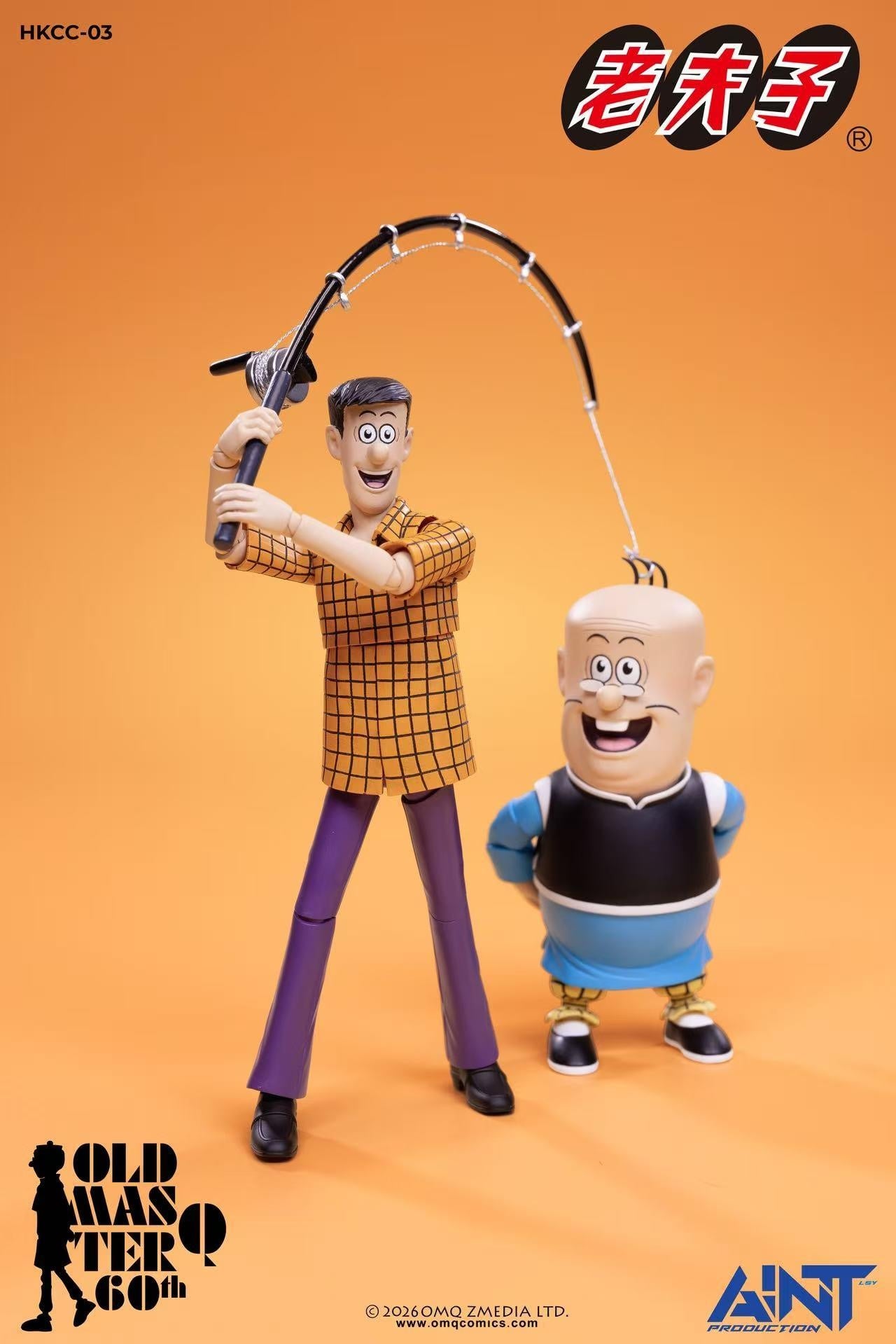 Old Master Q 60th Anniversary Mr. Qin and Ms. Chen 1/12 Scale Action Figure Set Gallery Image 20
