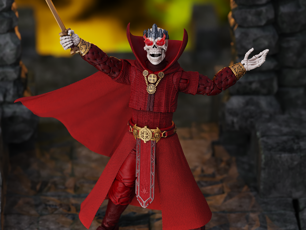Conan the Barbarian Epic H.A.C.K.S. Thulsa Doom: Undead Sorcerer 1/12 Scale Action Figure Gallery Image 1