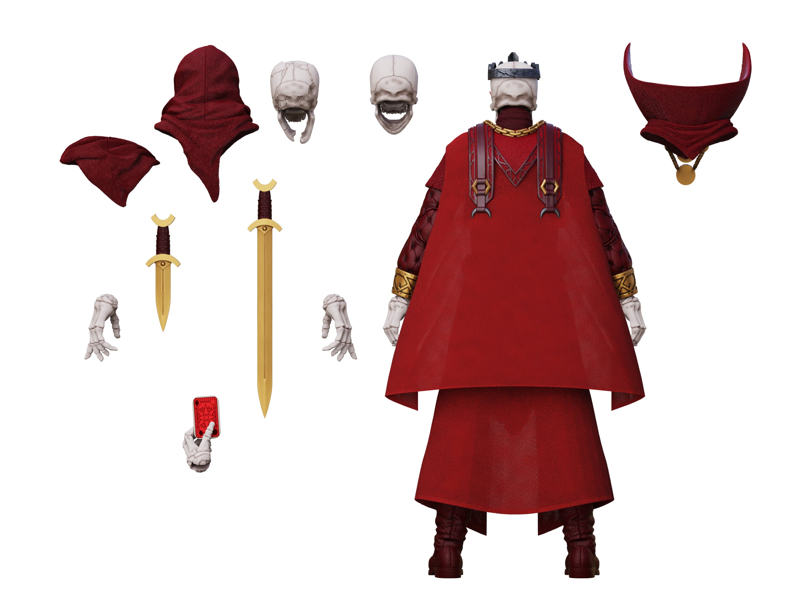 Conan the Barbarian Epic H.A.C.K.S. Thulsa Doom: Undead Sorcerer 1/12 Scale Action Figure Gallery Image 7