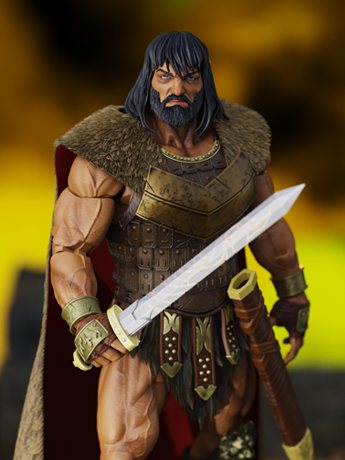 Conan the Barbarian Epic H.A.C.K.S. King Conan: Ruler of Aquilonia 1/12 Scale Action Figure Gallery Image 2