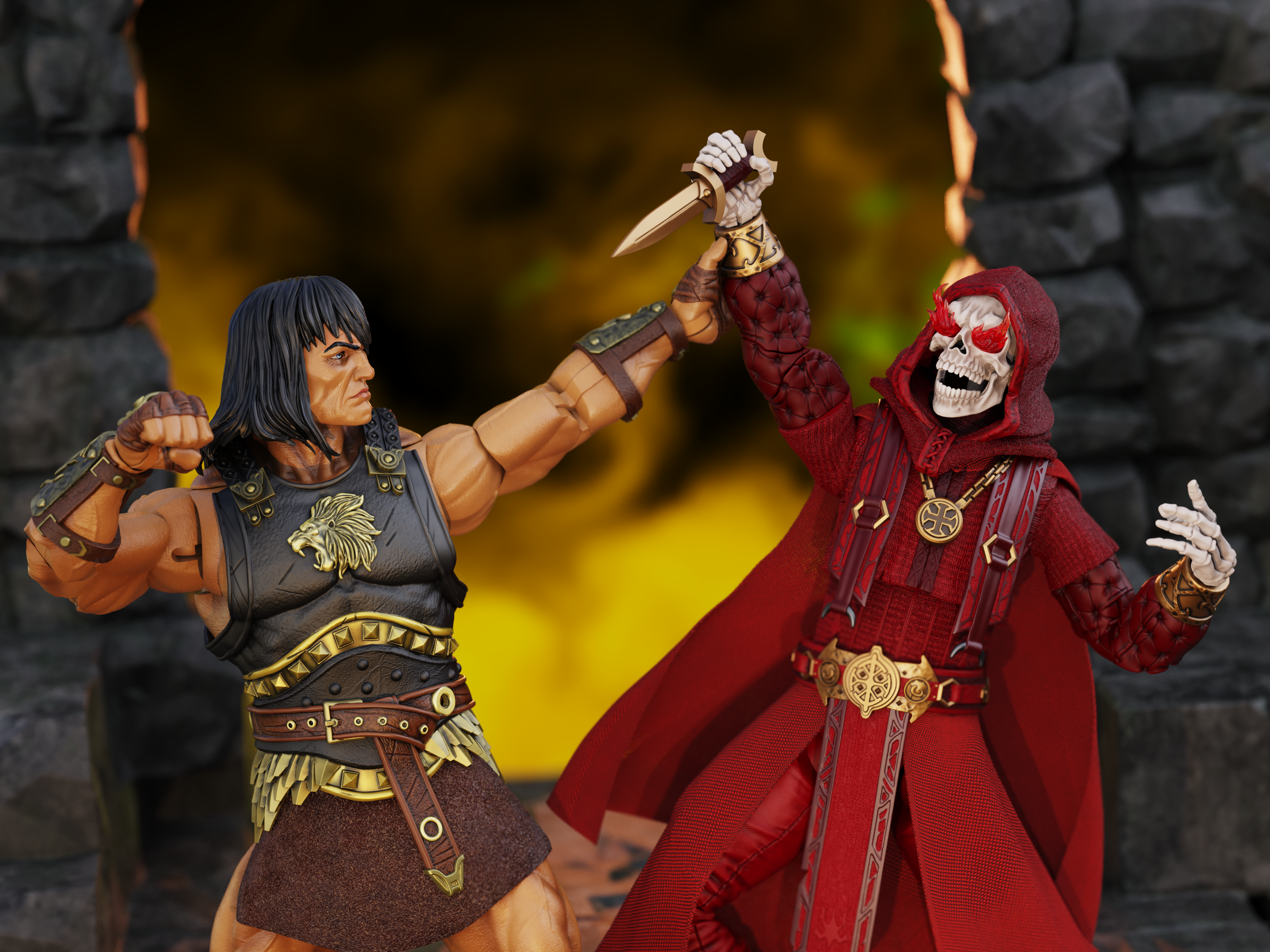 Conan the Barbarian Epic H.A.C.K.S. King Conan: Ruler of Aquilonia 1/12 Scale Action Figure Gallery Image 11