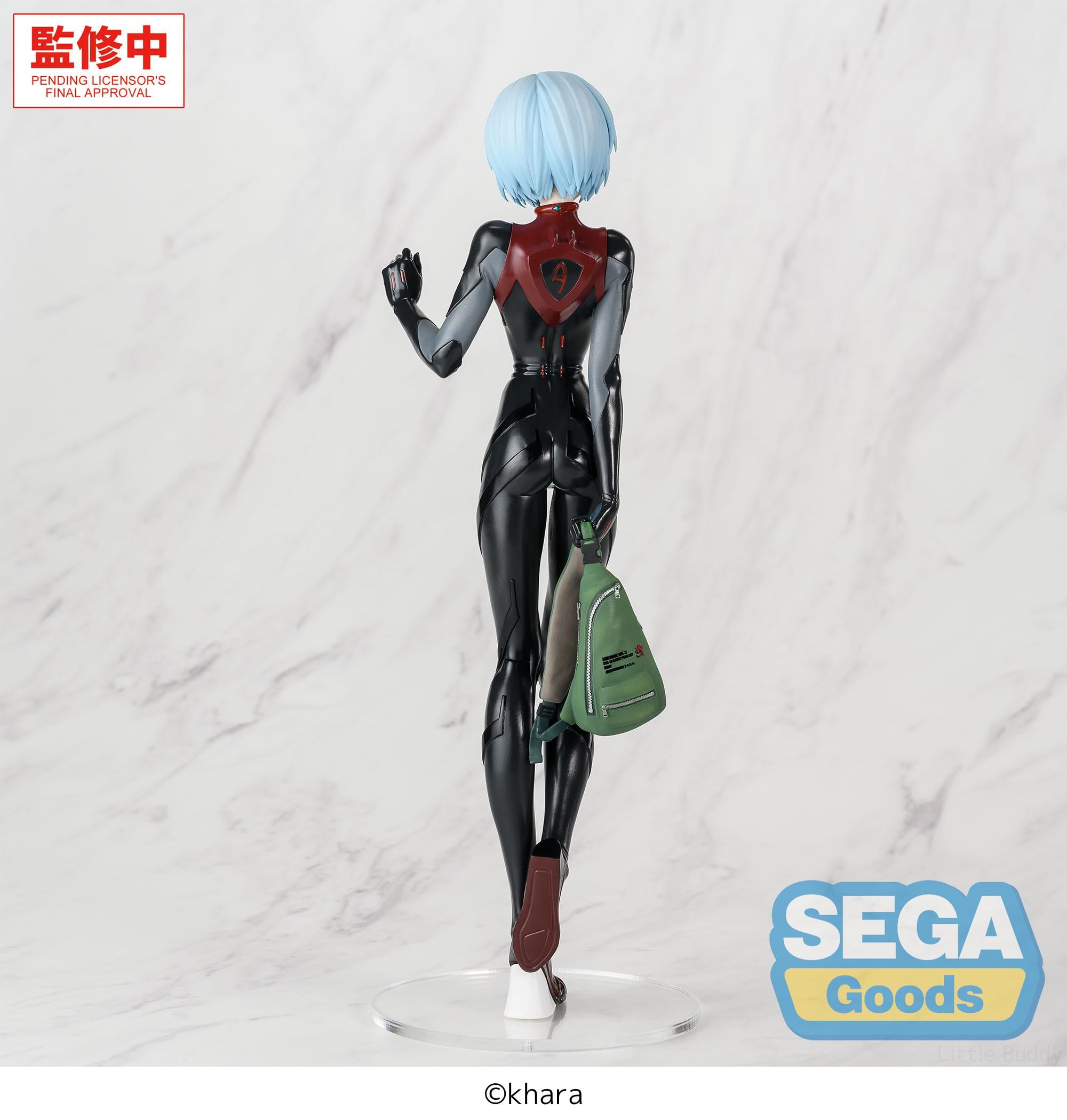 Rebuild of Evangelion FiGURiZMa Rei Ayanami (Tentative Name Plugsuit Ver.) Figure Gallery Image 8